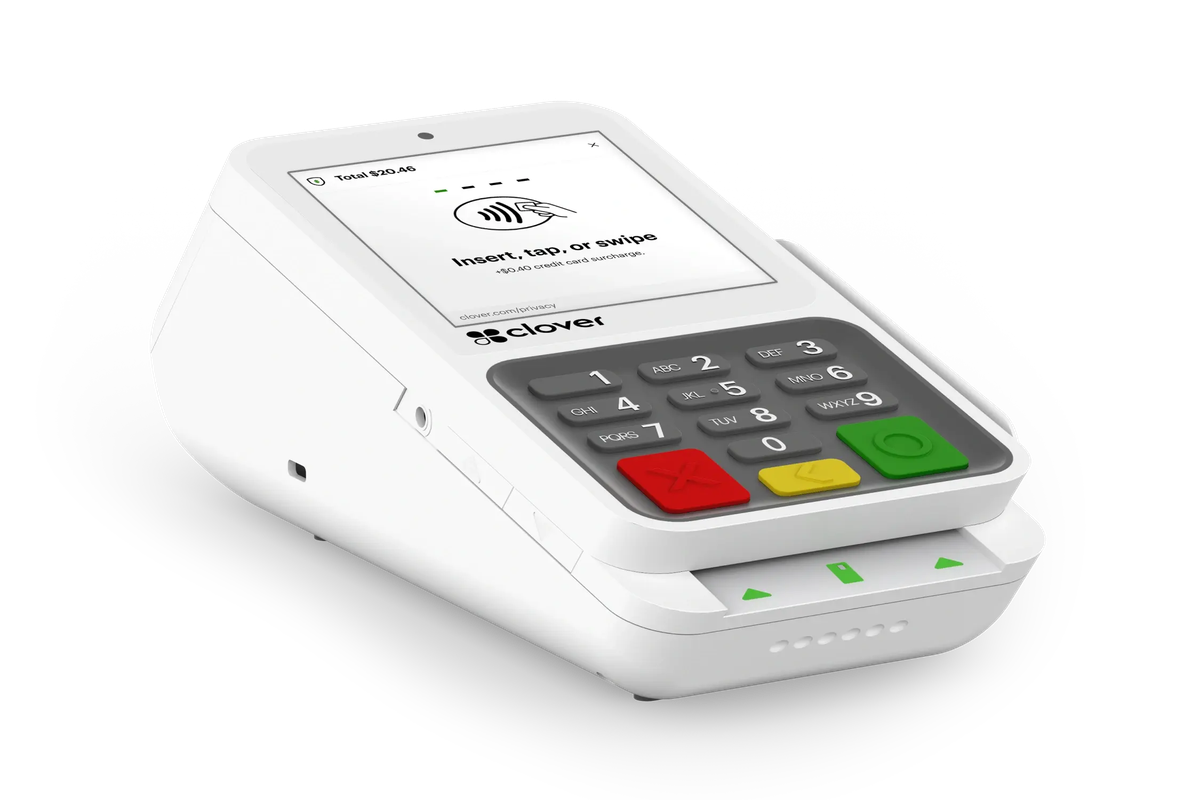 Clover Compact POS with flip hinge